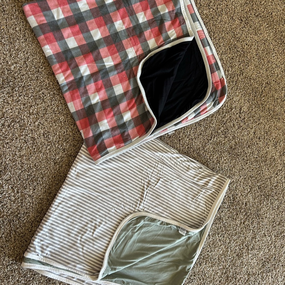 Copper Pearl Three Layer Quilt Blanket